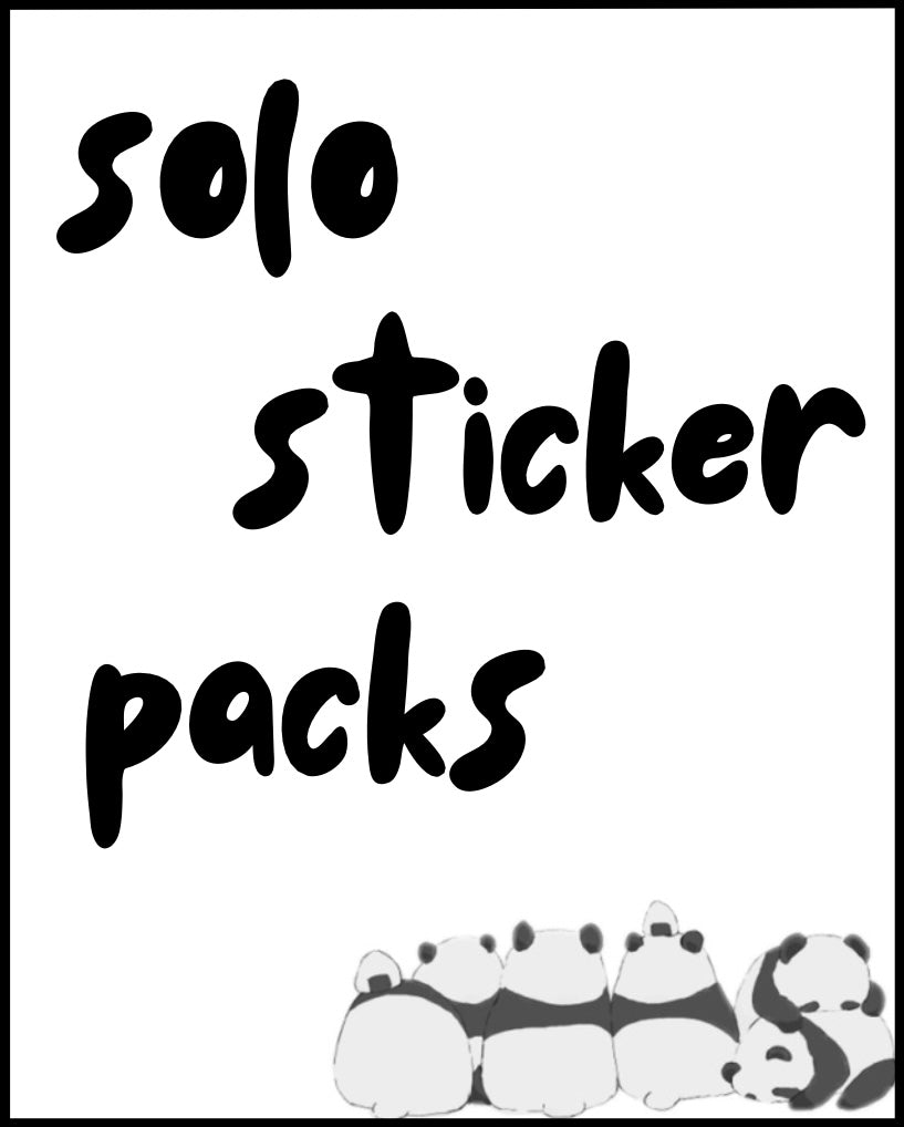 solo sticker packs