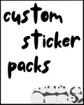 Custom sticker packs